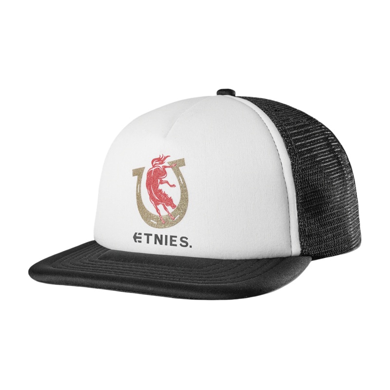 ETNIES COLT 45 TRUCKER BLK/WHT OS