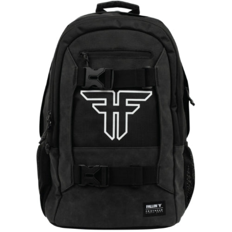 Fallen Board Backpack – Black/White