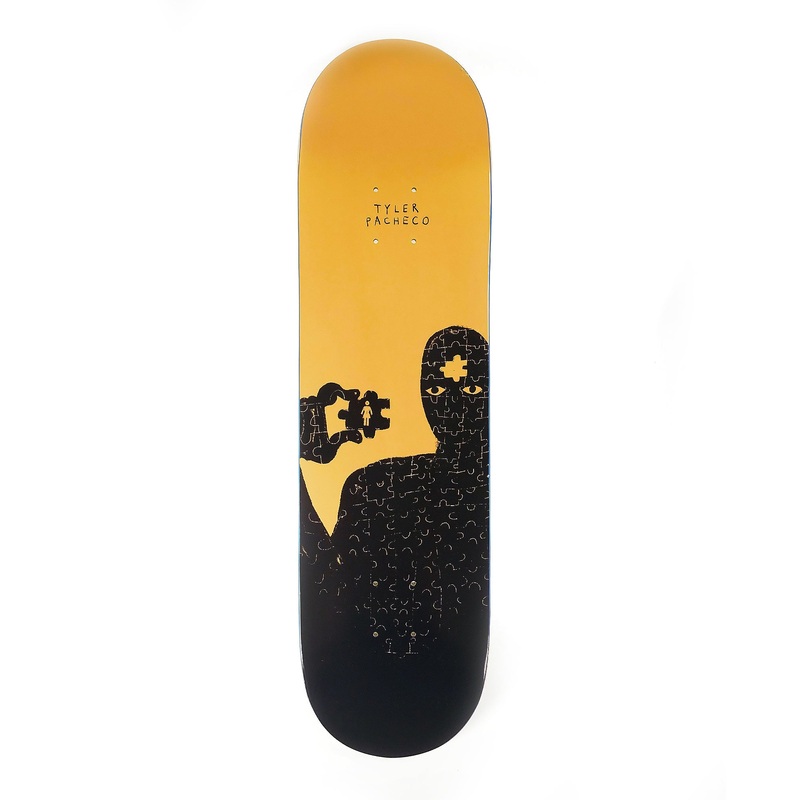 Girl – 8.375″ – Puzzled One Off Tyler Pacheco Deck