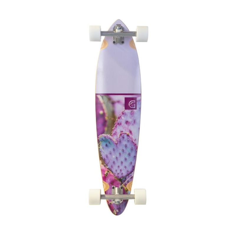 Goldcoast Prickly Heart 37.75″ Pintail Longboard Complete