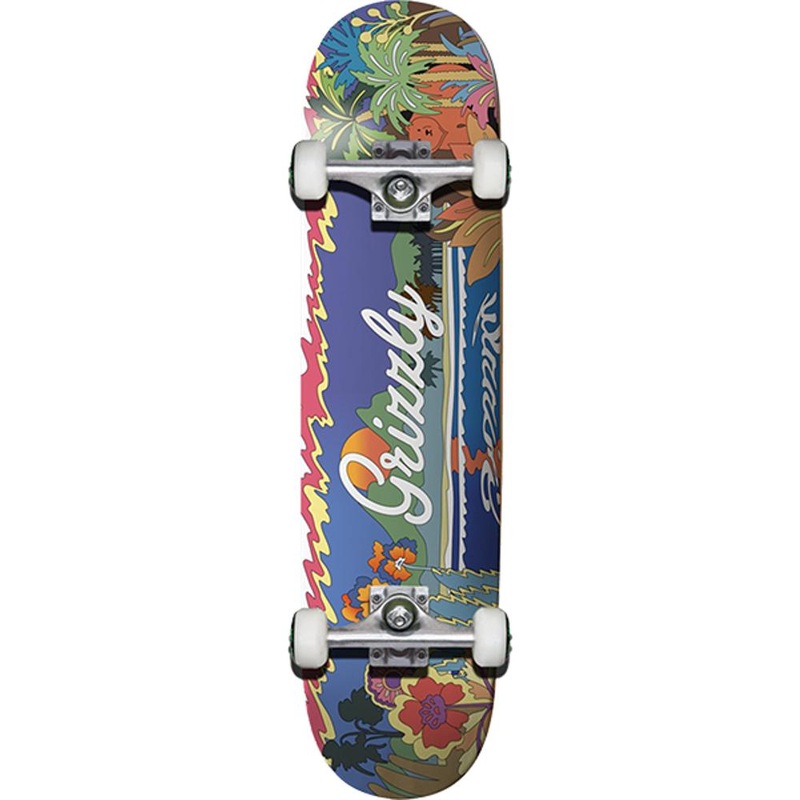Grizzly Garden Of Eden 8.0″ Complete Skateboard Complete