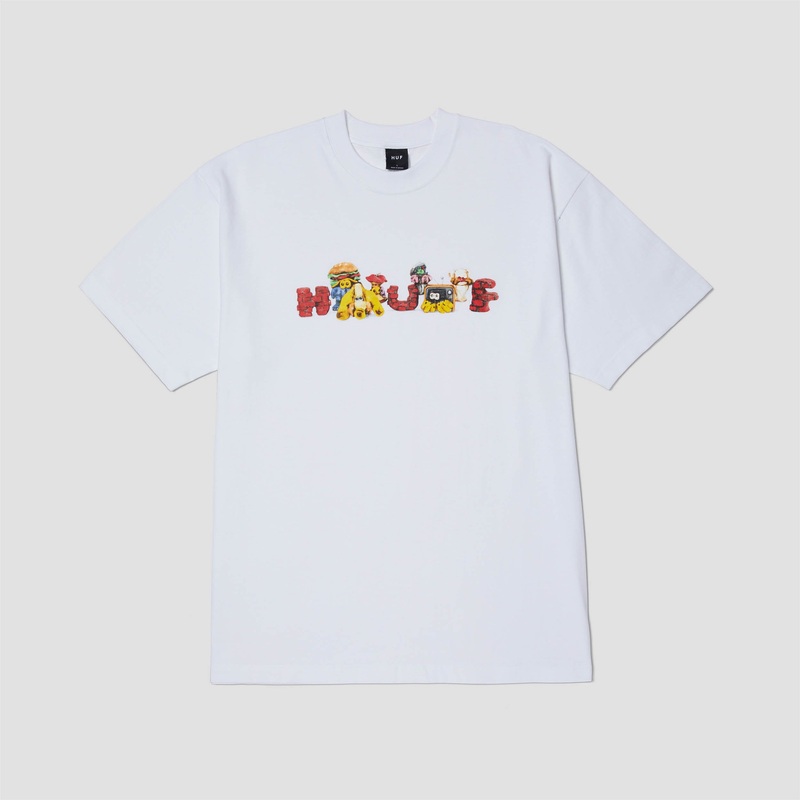 HUF Havecooth Shortsleeve T-Shirt White Small