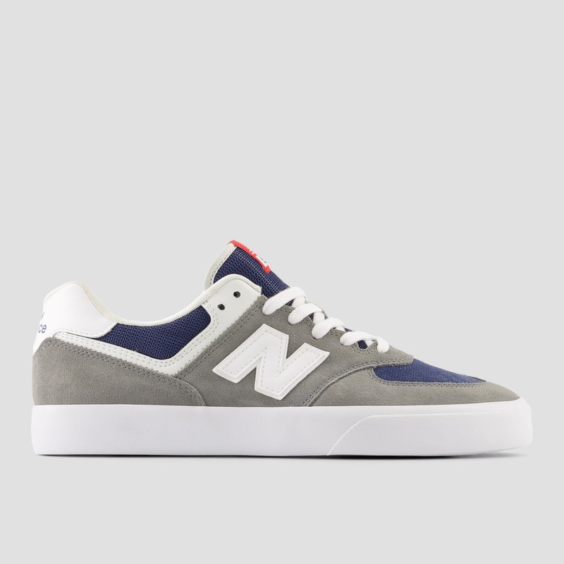New Balance 574 Vulc Skate Shoes Grey / White UK7
