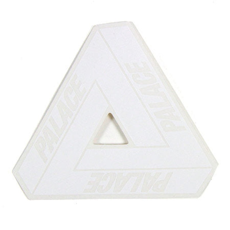 Palace Tri Ferg Sticker White Medium