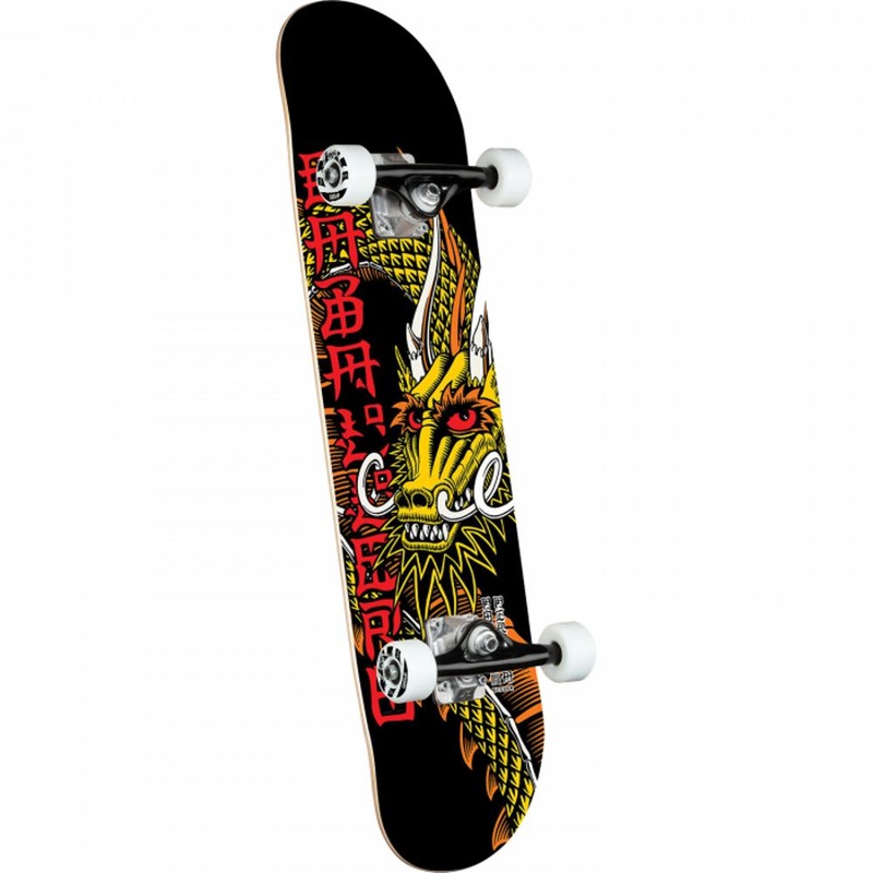 Powell Peralta Ban This Dragon 7.5″ Black Skateboard