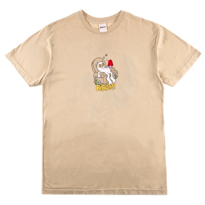 RIPNDIP – 2 Moods T-shirt – Tan S