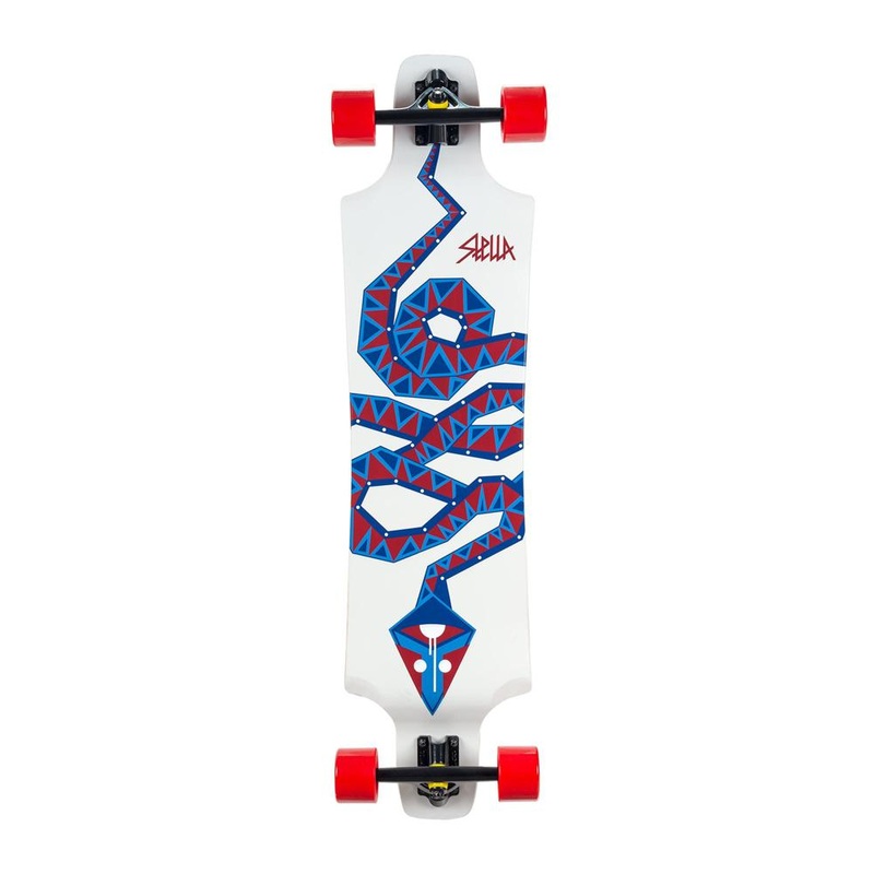Stella Downhill Serpent 40 Drop Down Longboard Complete