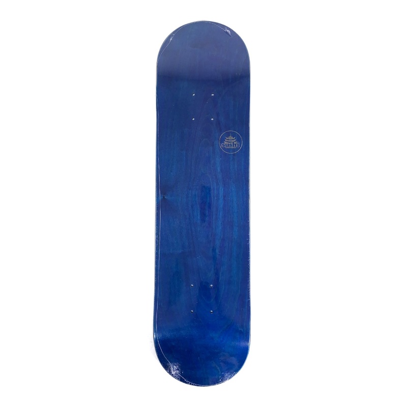 Sushi 8.125″ Pagoda Stamp Deck – Blue