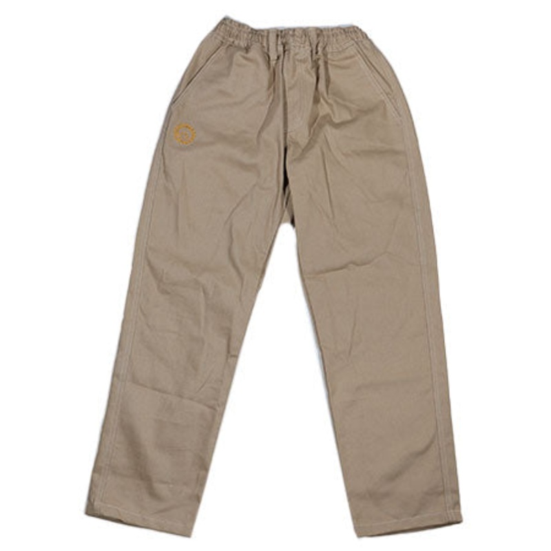 Televisi Star Sunny Face Outline Classc Straight Twill Pants Beige Extra Small