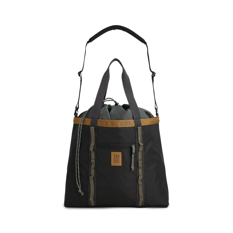 Topo Designs Mountain Utility Tote Black/Neutral