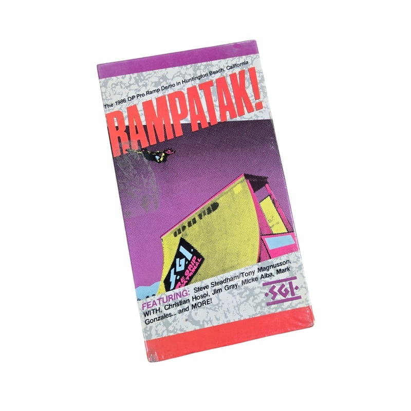 Vintage NOS Sure Grip RAMPATAK video- VHS