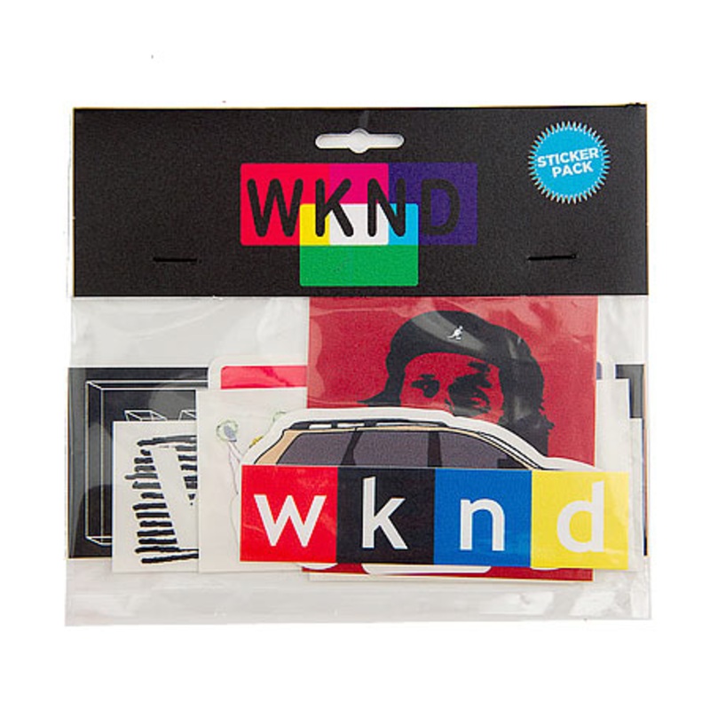WKND Skateboards Sticker Pack N/A N/A