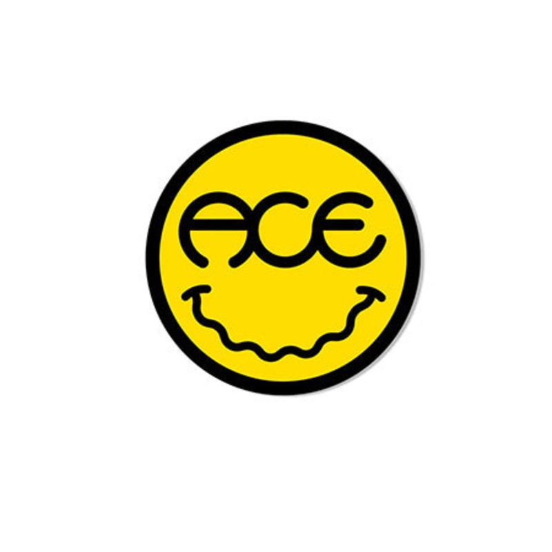 Ace Trucks Feelz Sticker Yellow 5″