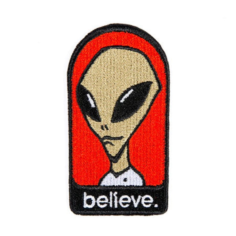 Alien Workshop Believe Patch Red 3″