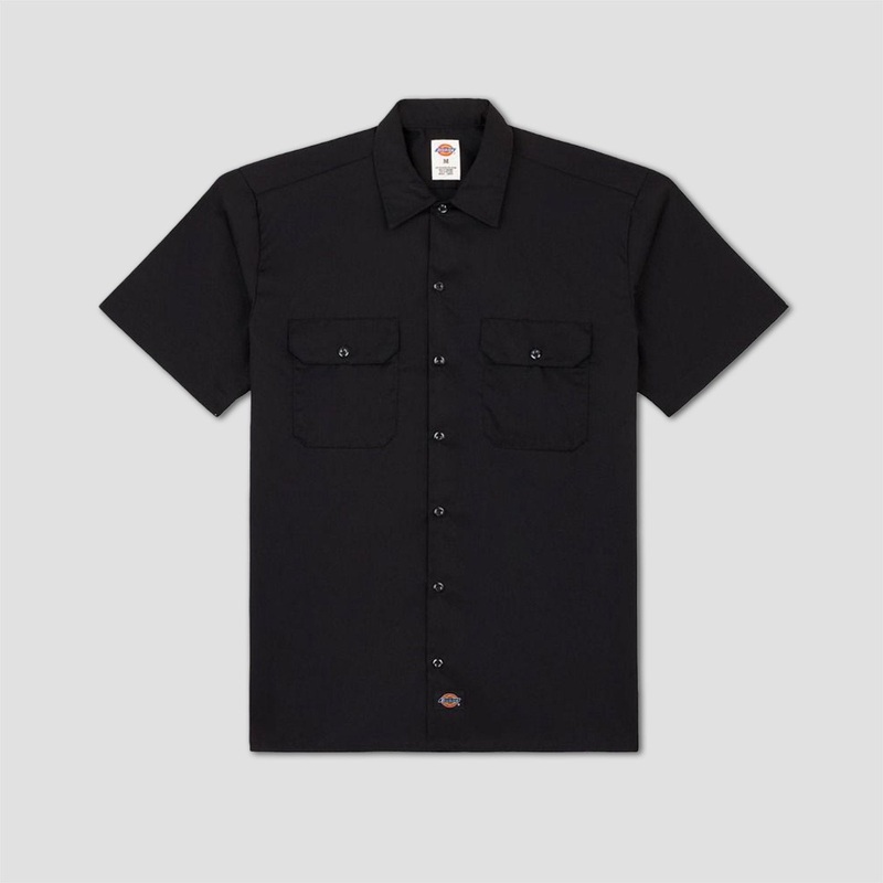 Dickies Work Shirt Black Small