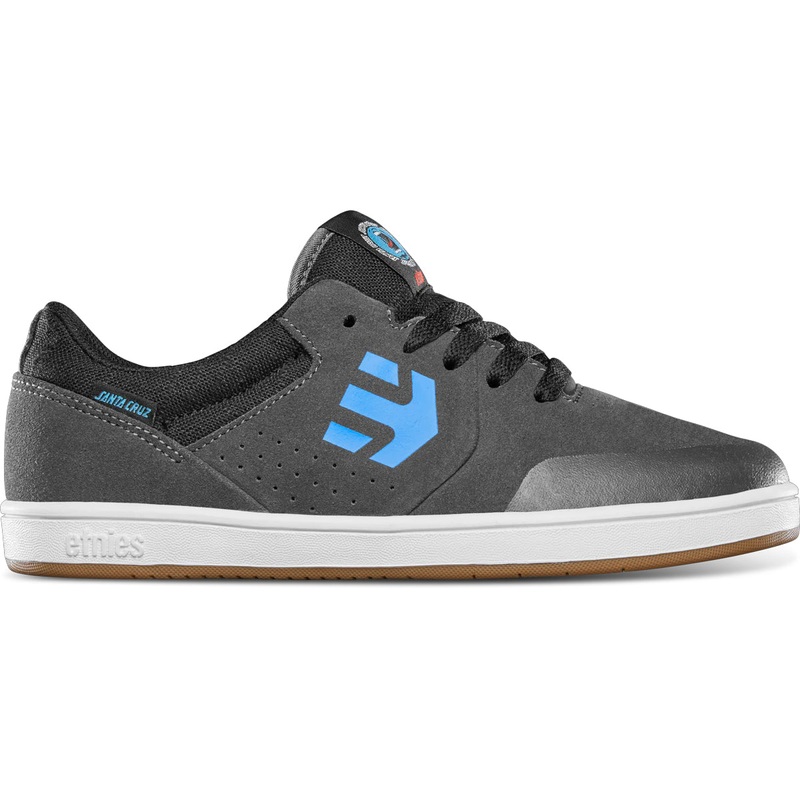 etnies Footwear Kids Marana x Santa Cruz Shoes Grey/ Black/ Blue 1C
