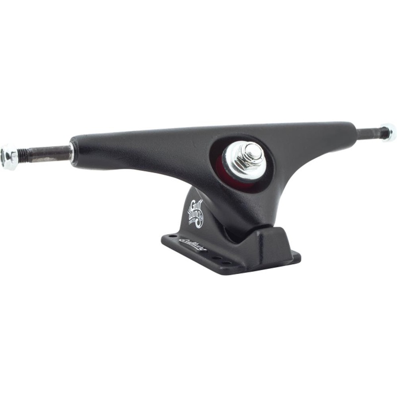 Gullwing Charger 10.0″ Black/Black Skateboard Longboard Trucks | Set of 2