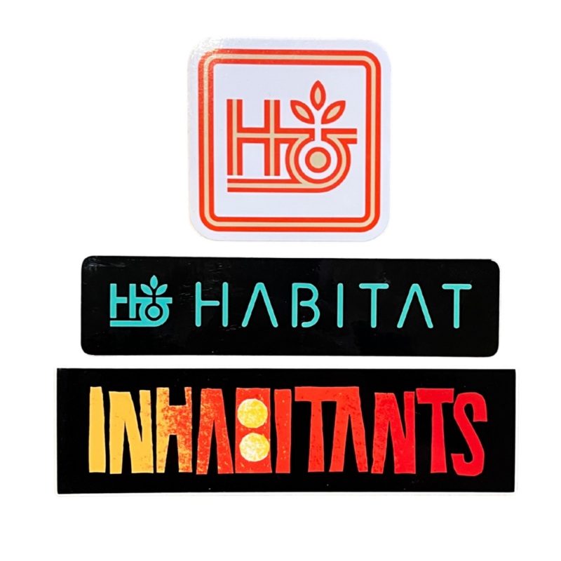 Habitat Sticker Pack (3 Count)