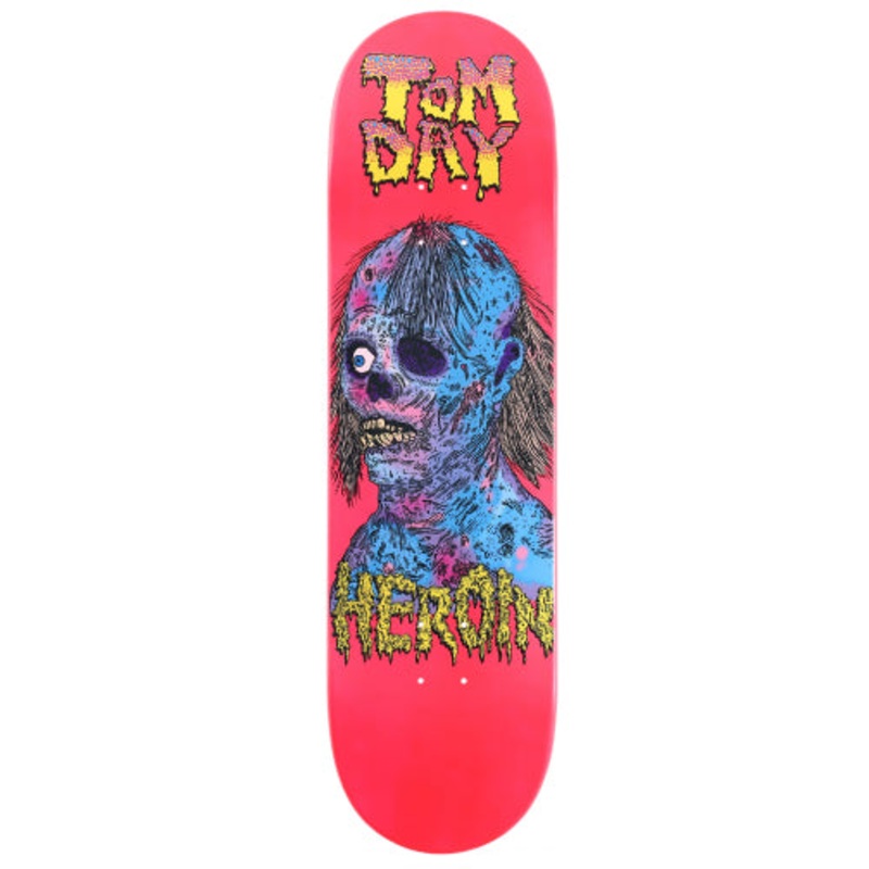 Heroin Tom Day Face Melter Skateboard Deck 8.75″ 8.75″
