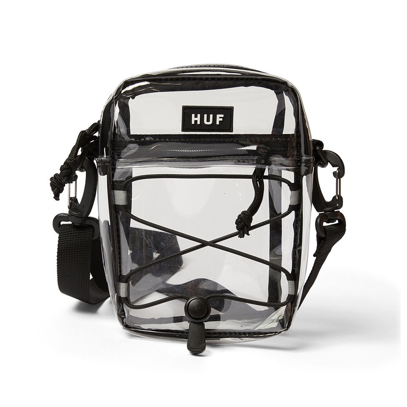 HUF Bowery Clear Side Bag Clear One size fits all