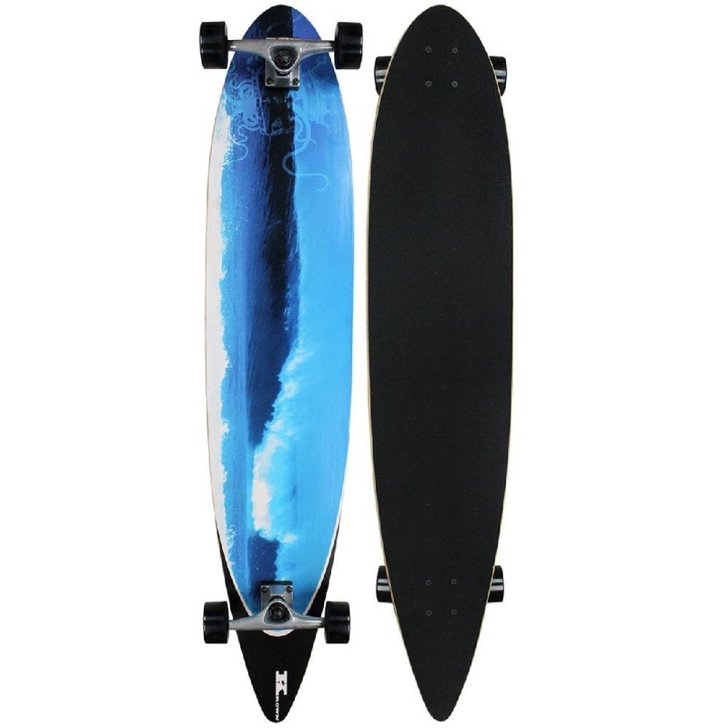 Krown City Surf Wave 46″ Pintail Longboard Complete