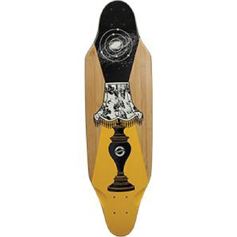 Madrid Glow In the Dark Doorstop Lamp 31″ Longboard Deck