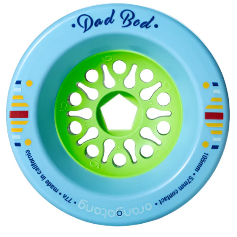 Orangatang Dad Bod Wheels Blue 105MM 77A 105mm