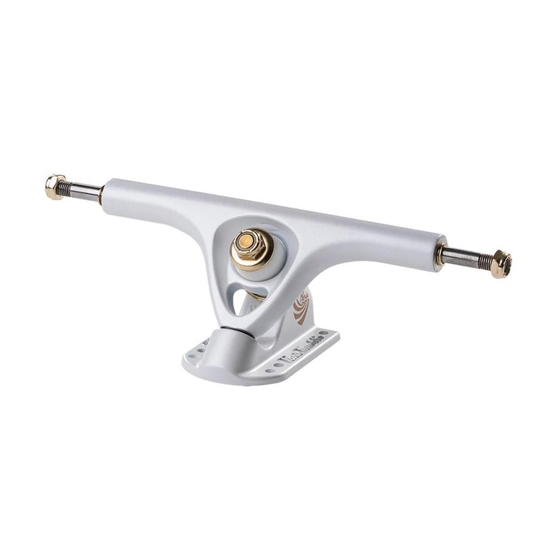 Paris V3 180mm/50 Pearl White Longboard Trucks | Set of 2