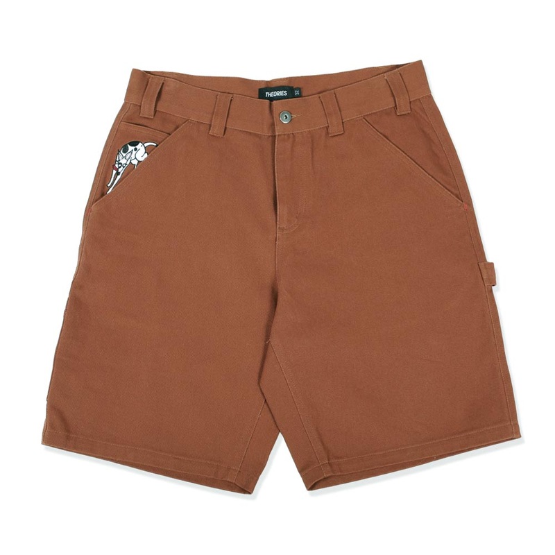 Piano Trap Carpenter Shorts (Tobacco) 30