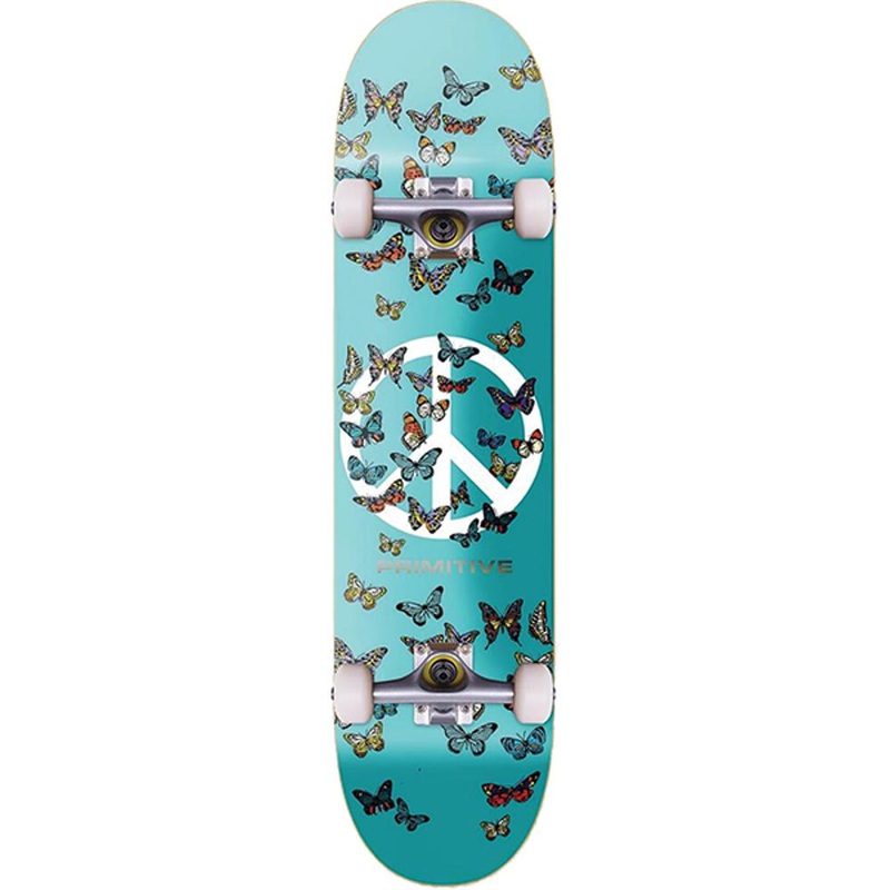 Primitive Codes Teal 8.0″ Complete Skateboard Complete