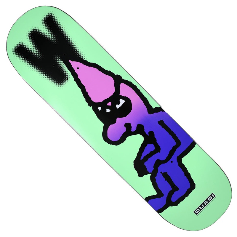 Quasi Josh Wilson Sitter Deck Green 8.5 x 32.125 WB:14.25