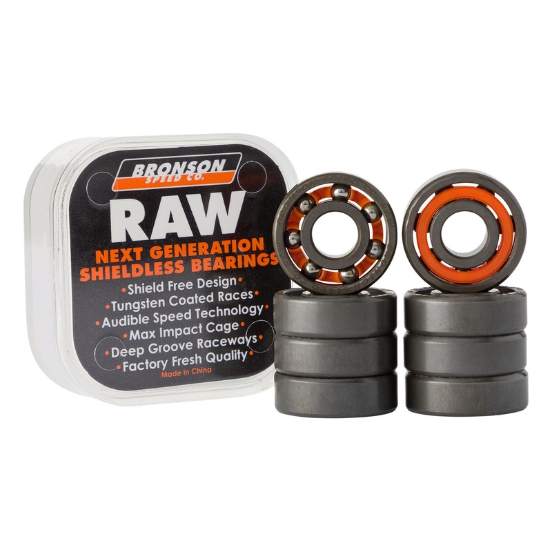 Raw Bronson Skateboard Bearings No Color No Size