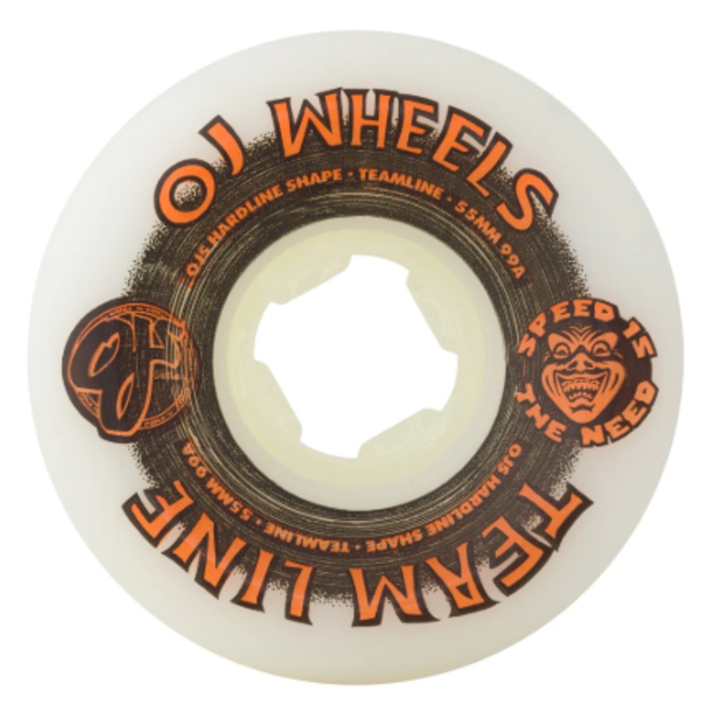 SALE: OJ Wheels “Team Line Original- Hardline” 55MM/99A Wheels