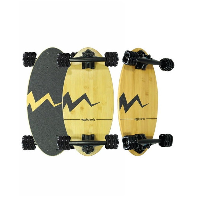 Shark Wheel-Eggboard 19” Mini Cruiser Skateboard Complete