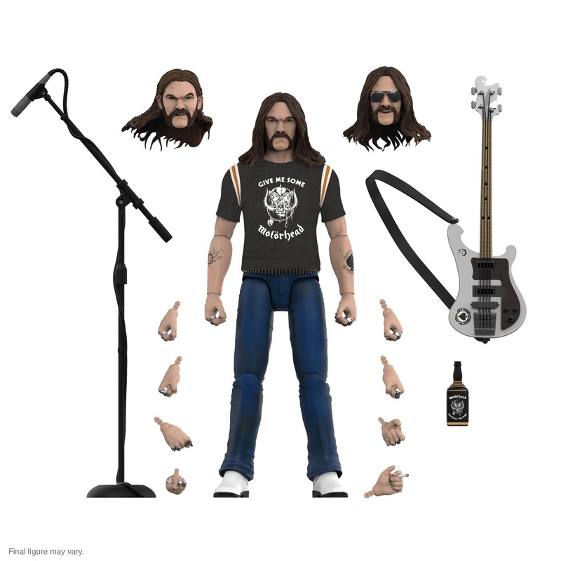 Super7 x Motrhead Ultimates Lemmy (1981 Tour) Figure