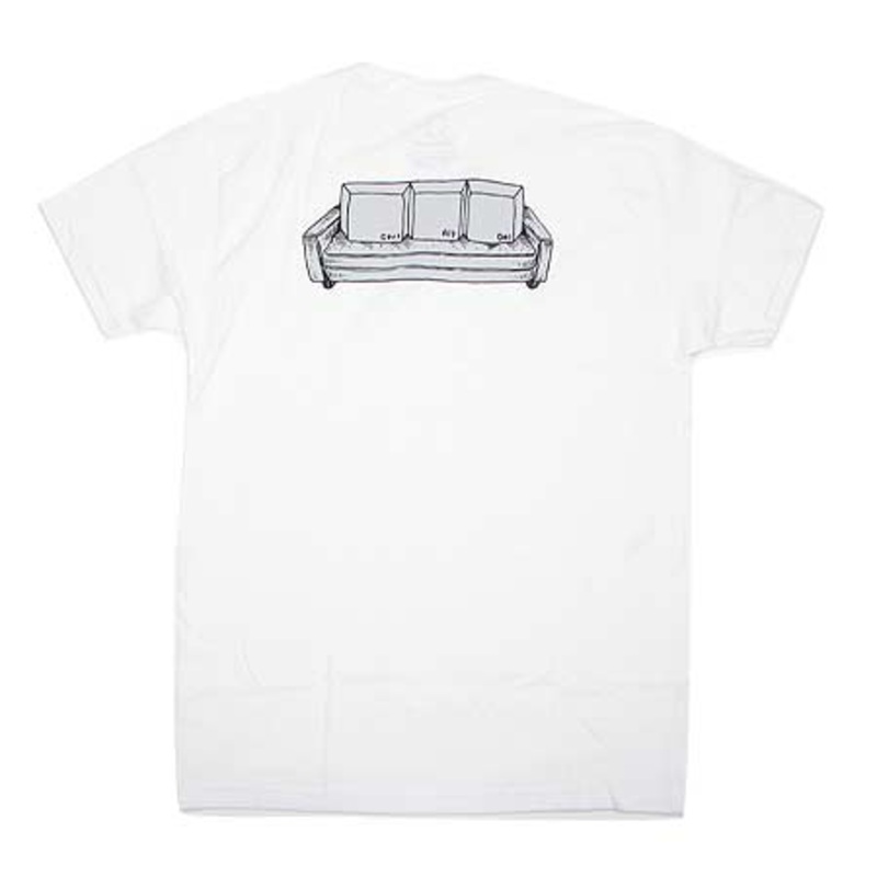 WKND Skateboards Couch Alt Del T Shirt White Medium