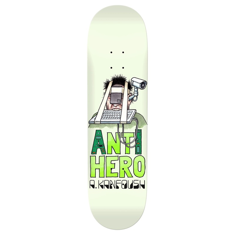 Anti Hero Kanfoush Anti Intelligence Deck 8.4