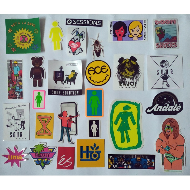 Bundle Skate Sticker Pack #17