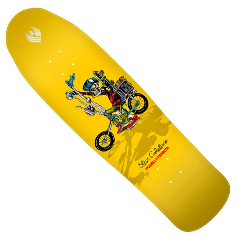 Chopper Bike Yellow 8.9×31.8 Steve Caballero Powell Peralta Flight Deck Shaped