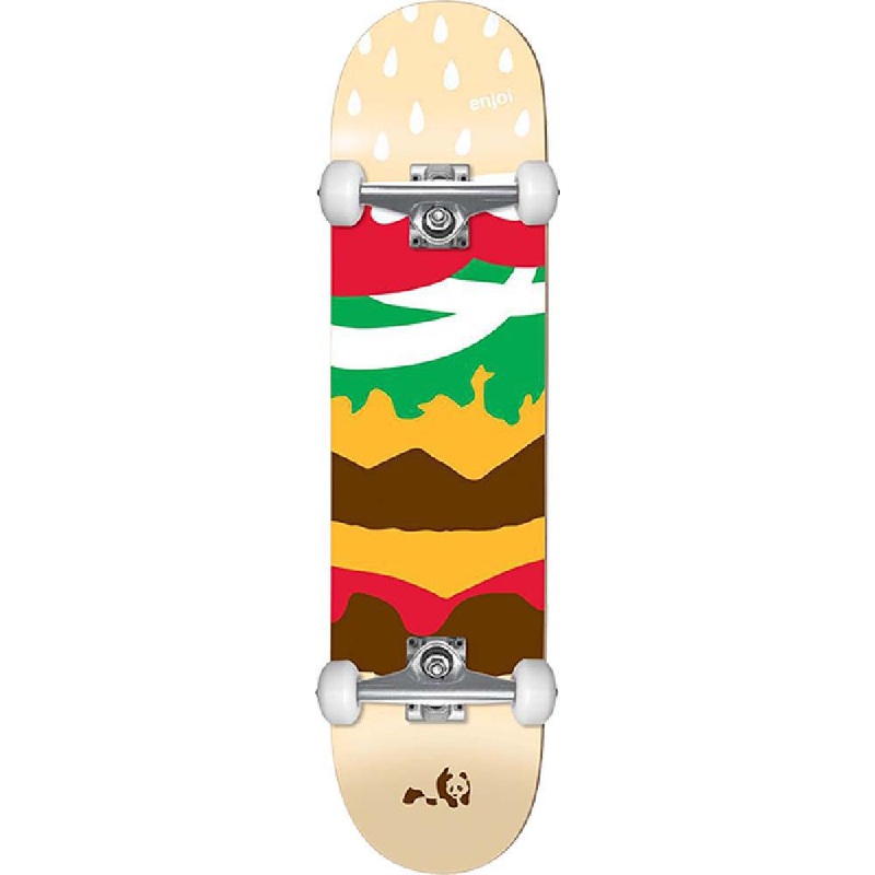 Enjoi Burger Time 7.37″ Skateboard Complete