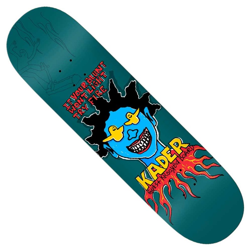 Guest Kader 8.5×31.6 Krooked Skateboard Deck