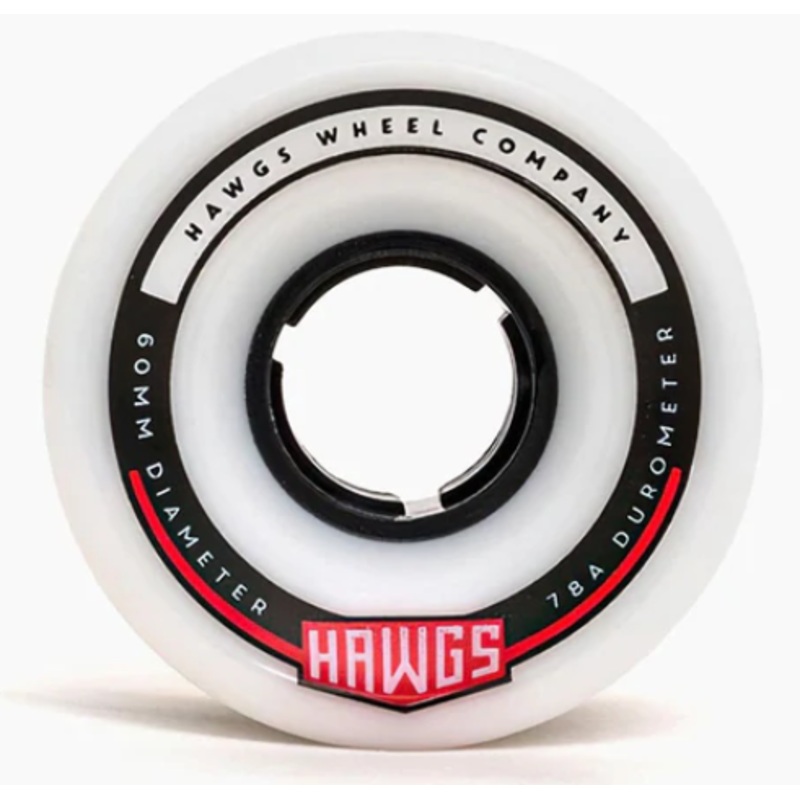 Hawgs Chubby 60mm Wheels White