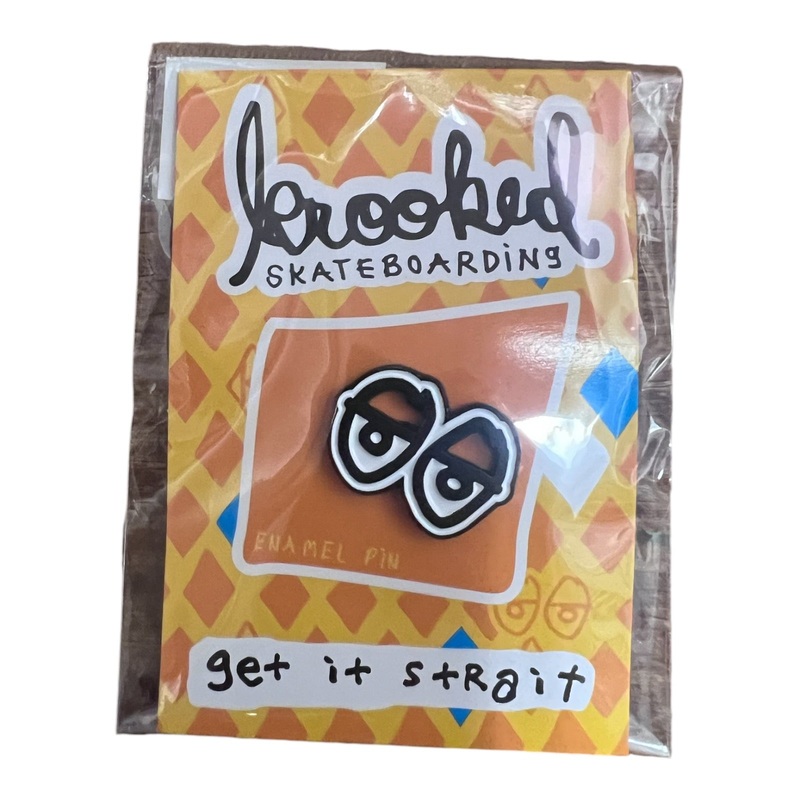 Krooked Eyes Lapel Pin OS