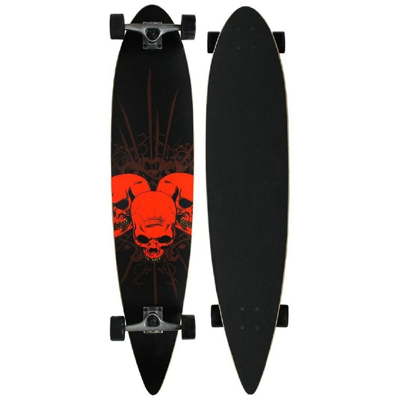 Krown 3 Amigos 43″ Pintail Longboard Complete