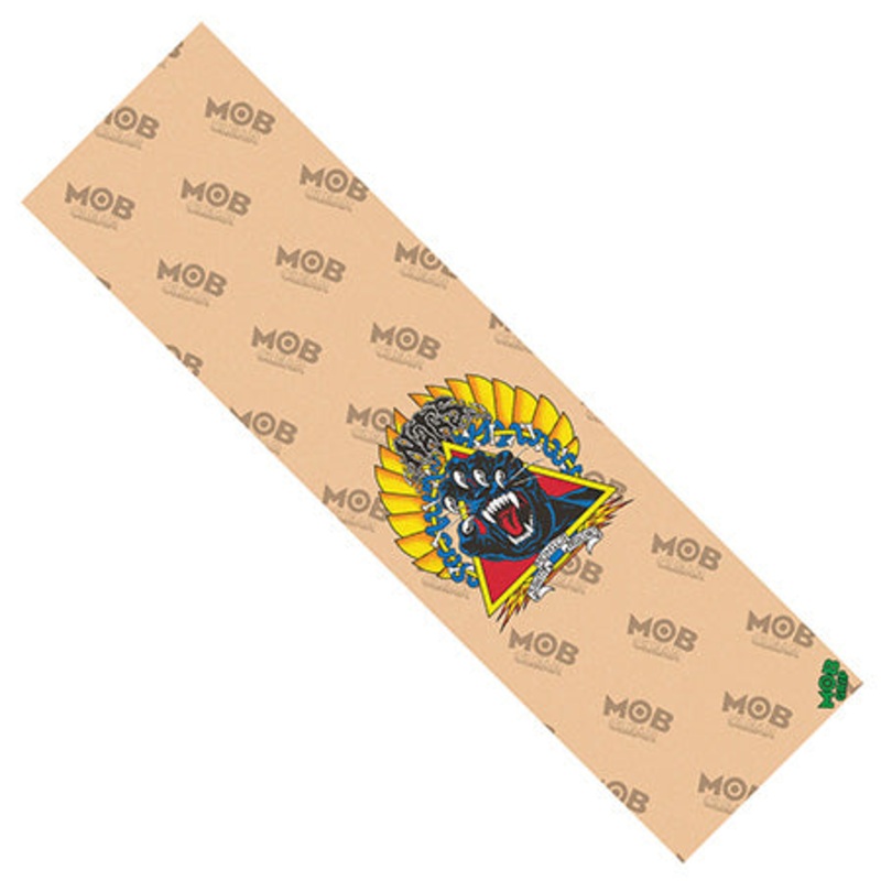 Mob Grip Natas Screaming Panther Clear Graphic Griptape Clear 9×33