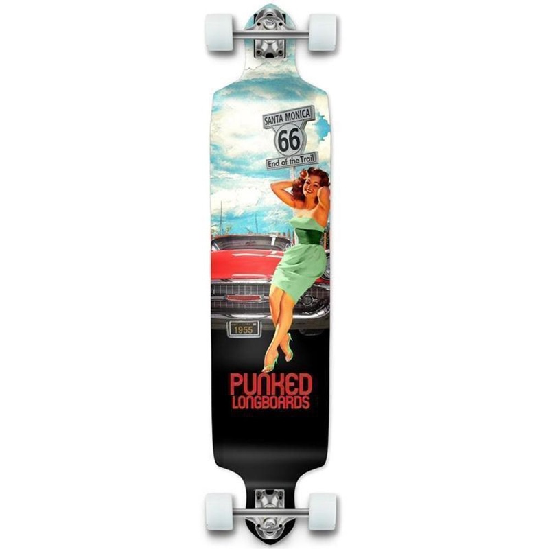 Route 66 Punked RTE-66 Drop Down Longboard 41″ Complete