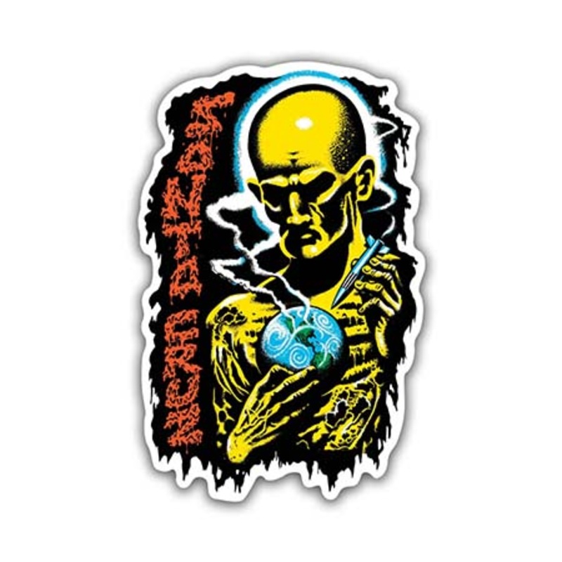 Santa Cruz Kendall Atomic Sticker Multi 4″ x 6″