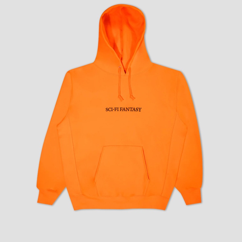 Sci-Fi Fantasy Logo Hood Cantaloupe Small