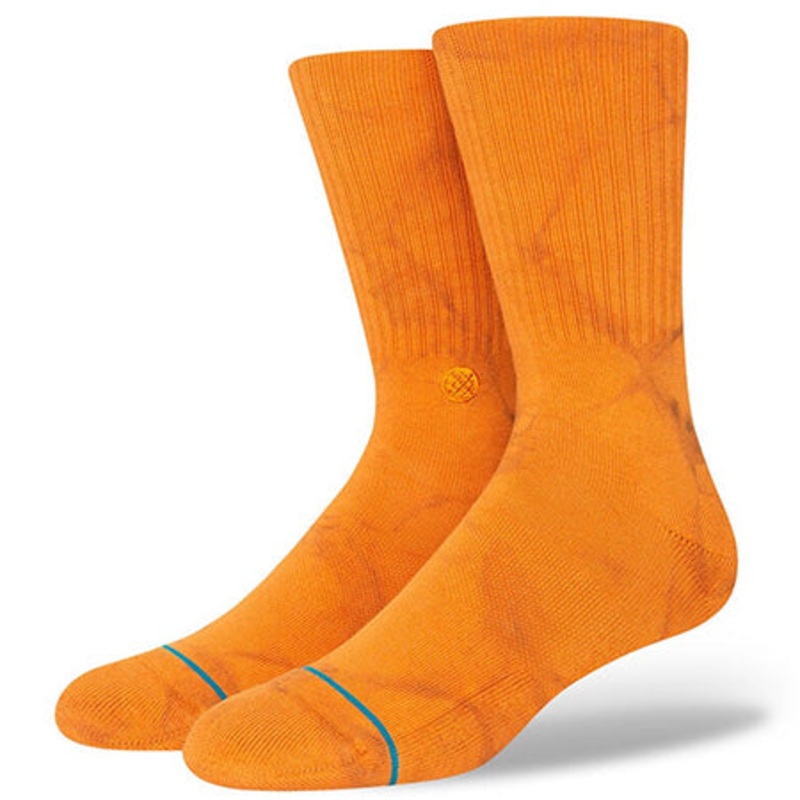 Stance Claze Crew Socks Rust Large