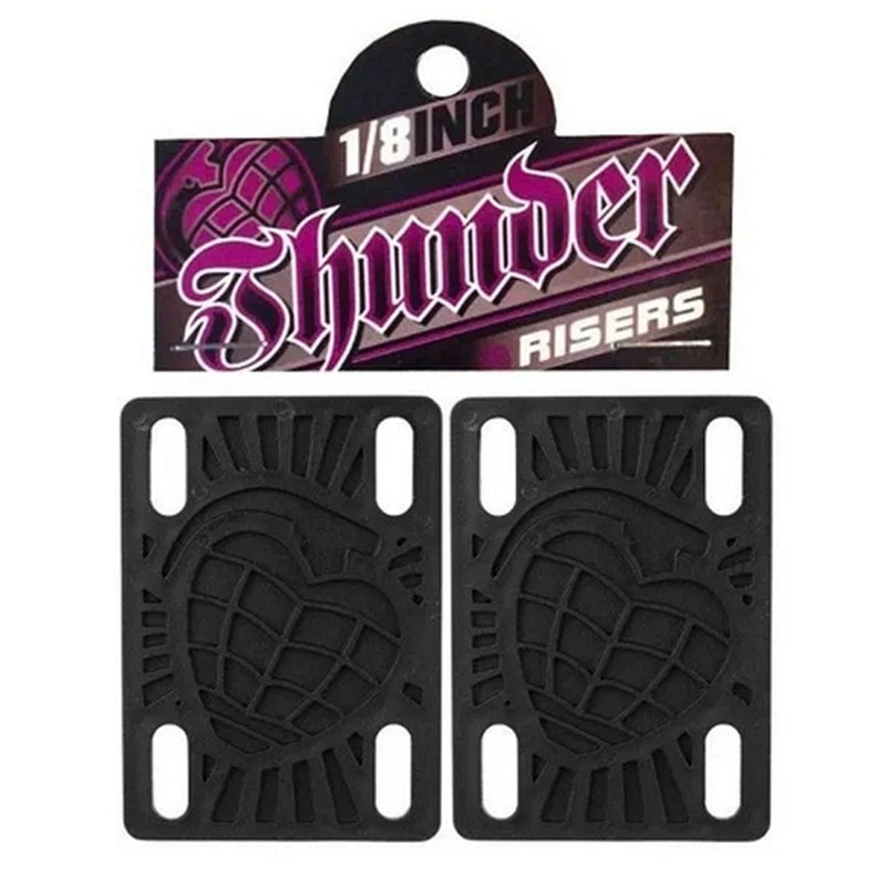 Thunder 1/8 Riser Pads Black 1/8